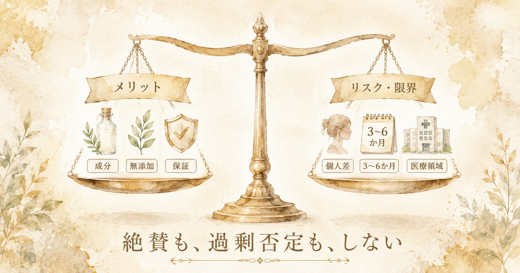 マイナチュレ｜絶賛も過剰否定もしない結論早見